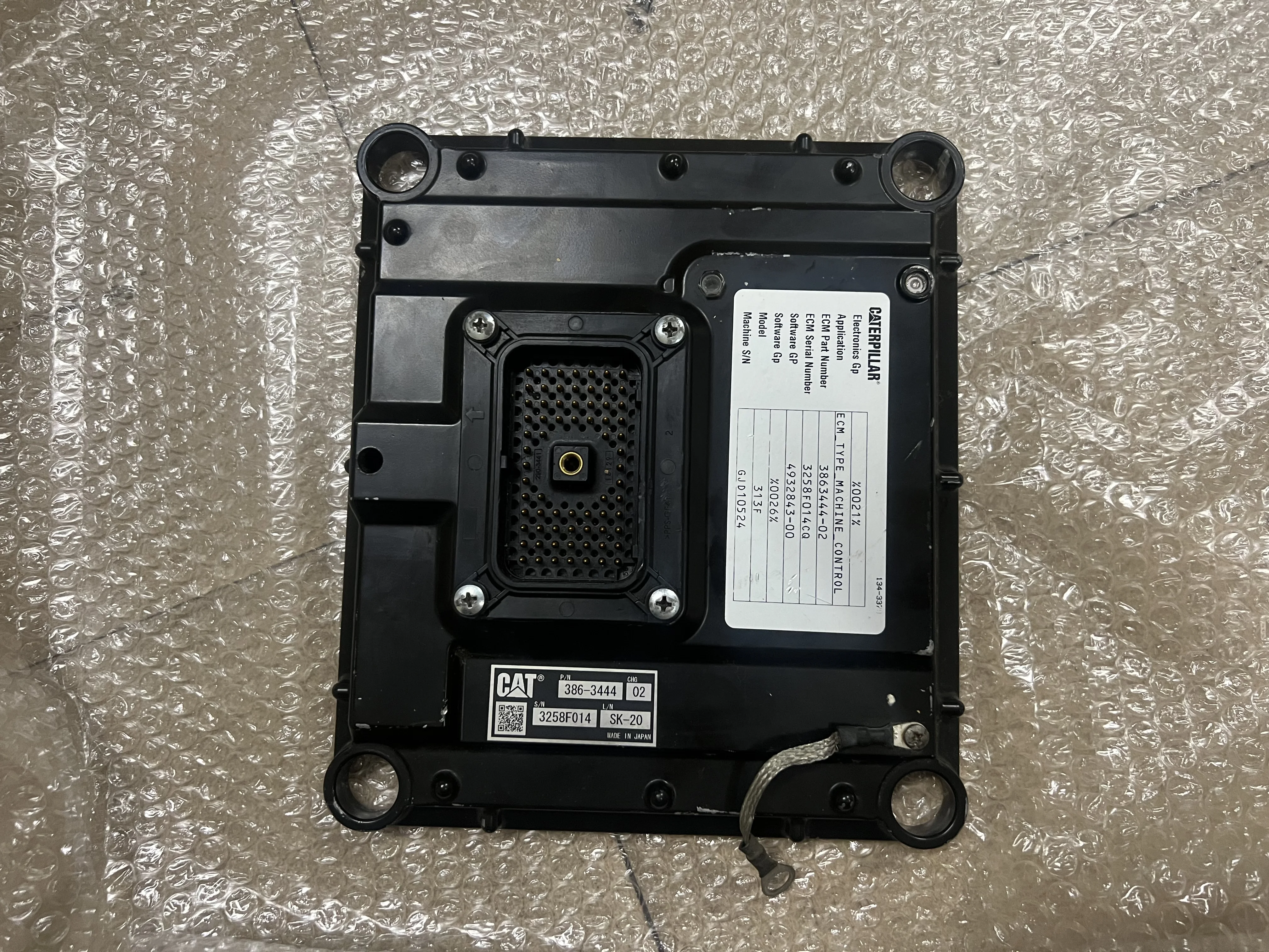 386-3444 Electronic Control of Construction Machinery Equipment E312D2 E312D2GC E313F