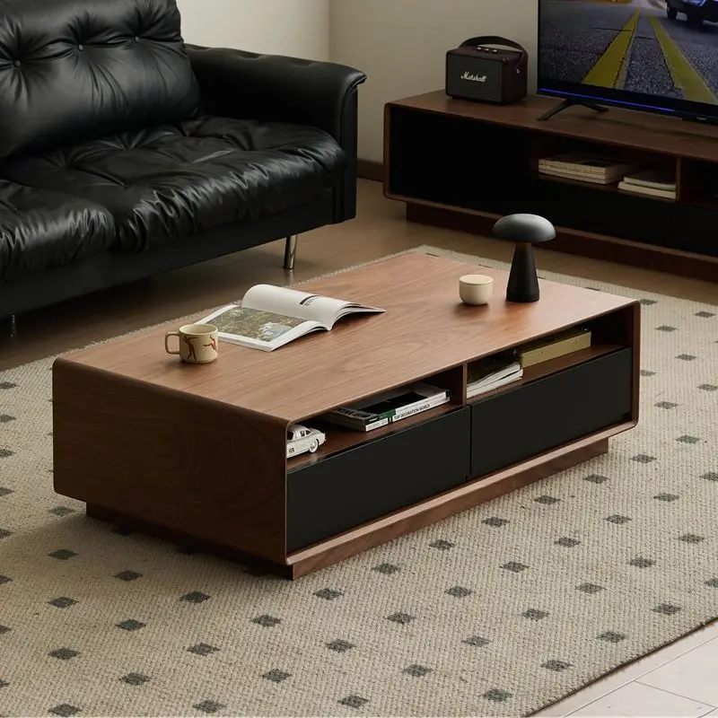 

room furniture fashionable light luxury simple modern Nordic coffee table TV cabinet combination storage coffee table table