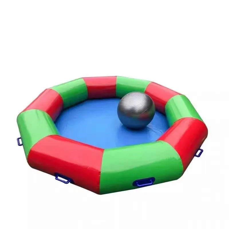 Inflatable Thunder Drum Team Building Game Outdoor Fun Sports Prop Giant Pencil Float Puzzle for Kids and Adults