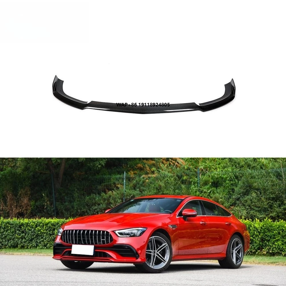 

Carbon Fiber X290 Front Bumper Lip for Benz GT 43 50 53 Sedan 4-Door 2019-2020