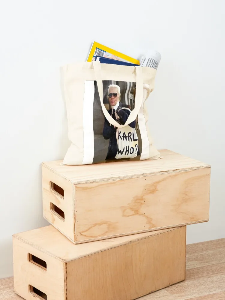 who karl legend Tote Bag cloth bag woman shopper bag women eco folding shoping
