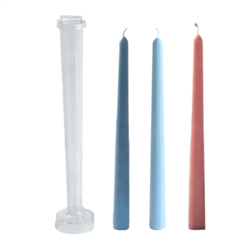 Concentric Reducer Candle Mold DIY Handmade Soap Craft Molds Tapered Rod Plastic Scented Candle Mould Home Decora Gift