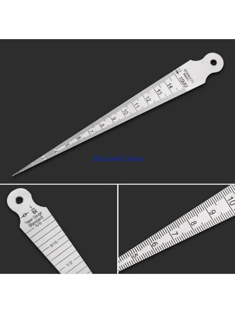 

X37e Scale Scale 0-15 мм из нержавеющей стали.