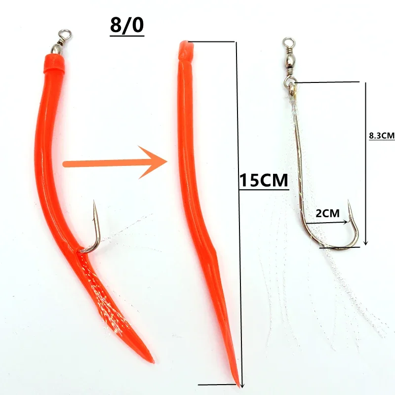 Anzuelo Sabiki CodfishFishing – Aparejo de pesca marina con púas - imagen 2