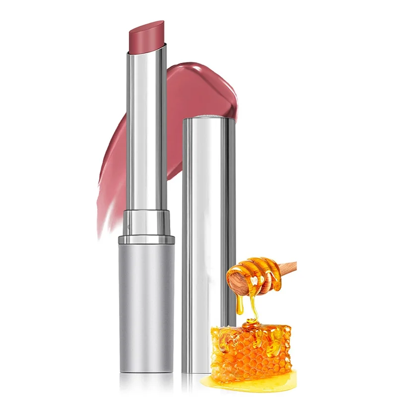 بلسم شفاه ملون مرطب من ABIT، ملمع شفاه لامع يدوم طويلاً، مغذي وغير لزج