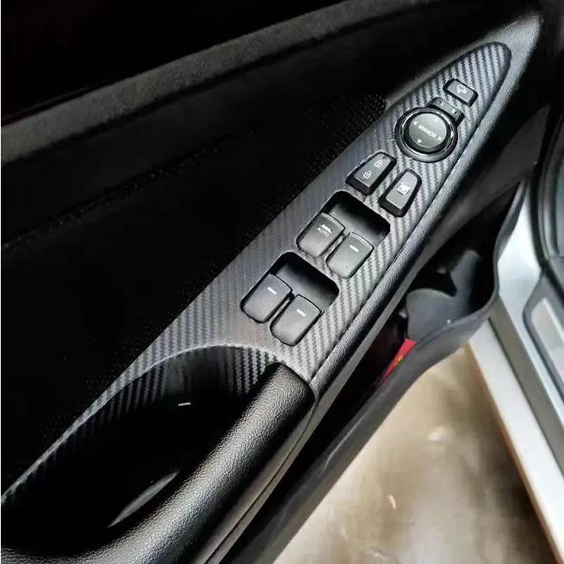 For Hyundai Sonata YF 2011-2015 Modified Parts Interior Central Control Out of The Trend Gear Sticker Free Cutting Car Film