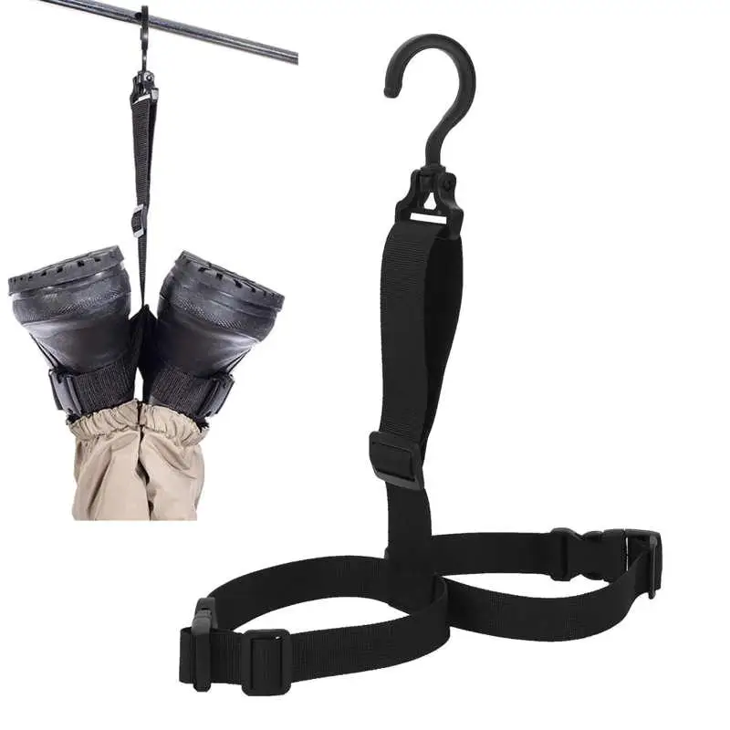 Fishing Wader Boot Hanger Strap for drying Rack Storage Dryer - Nylon Wading Shoe Belt