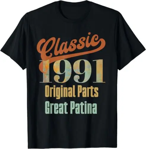  1991 Birthday Design Car Cool Gift Idea Premium T-Shirt S-3XL