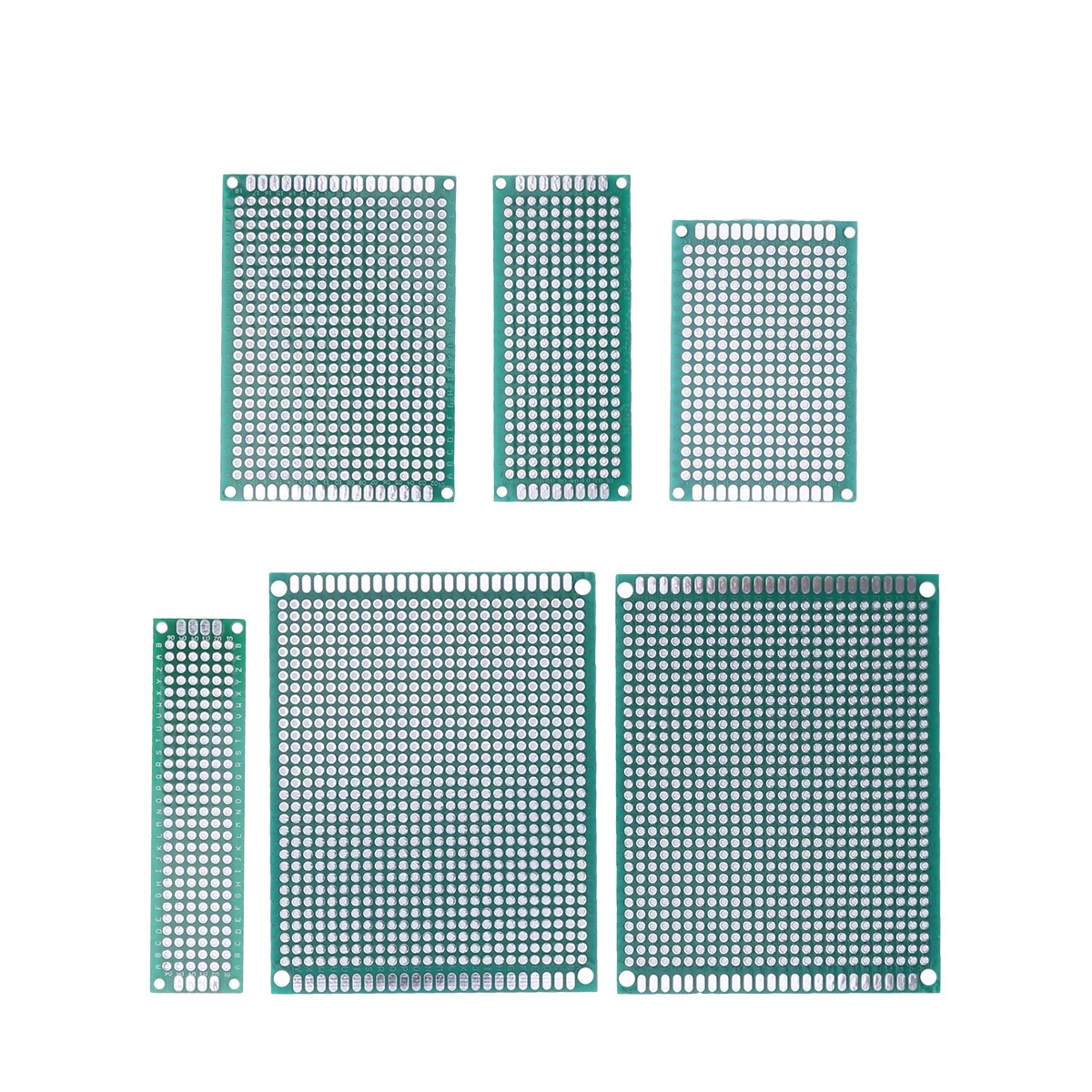 

32Pcs Double Sided Pcb Board Set Different Sizes DIY Soldering Electronic Experiment Boards Durable Kit