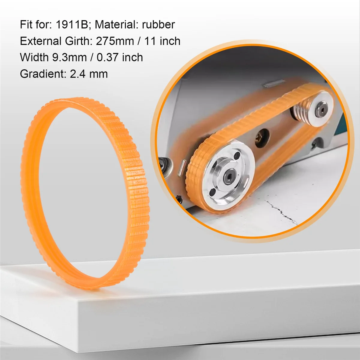 สายพานไดรฟ์เครื่องไสไม้ไฟฟ้าสำหรับ Makita สายพาน1911B สำหรับงานไม้