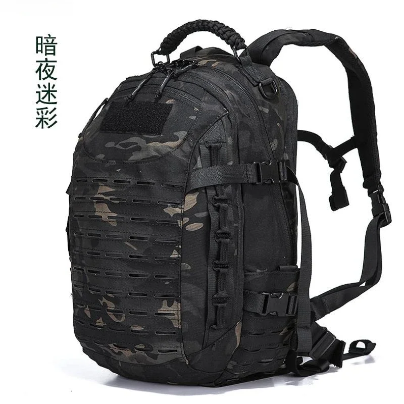 Military fans outdoor mountaineering backpack waterproof camouflage commuter travel