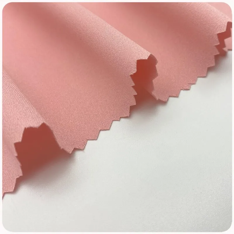 

170g satin fabric with a drape and silky smooth color for matte stretch fashion skirts evening gowns shoe materials