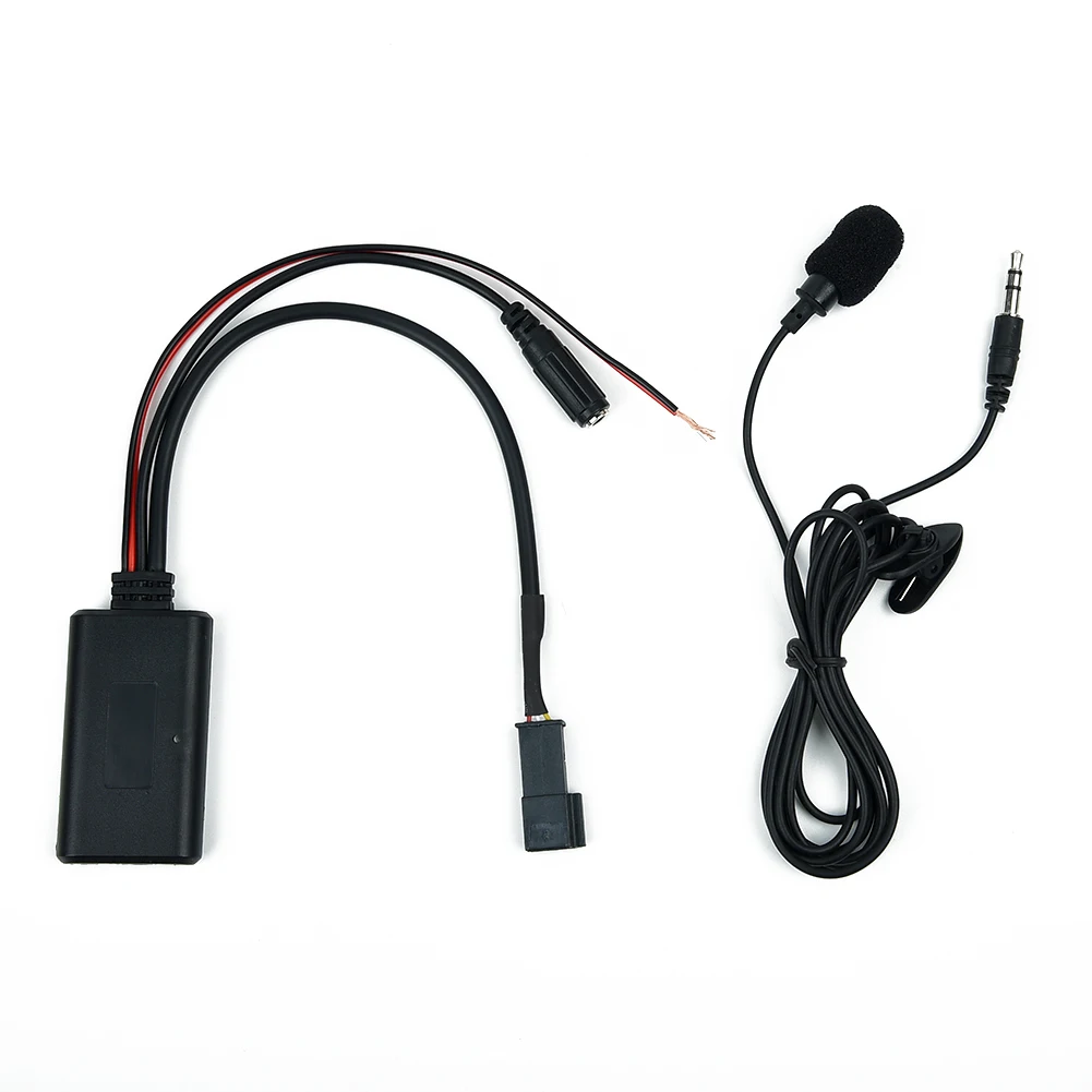 ABS Bluetooth Adapter Audio HIFI Cable Adaptor Bluetooth 5.0 + Microphone For BMW E54 E39 E46 E38 E53 Accessories Auto