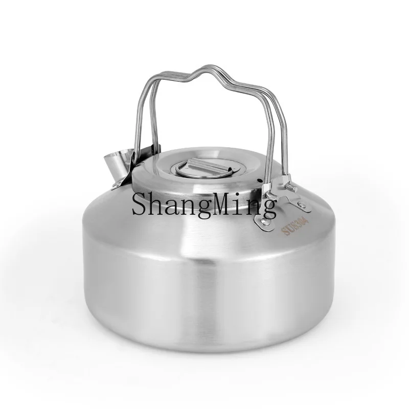 

DSA stainless steel double-handle kettle outdoor camping tea boiling water tea set