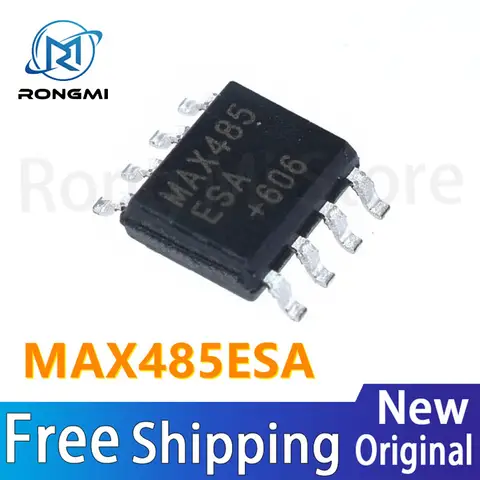 10-100 Uds nuevo MAX485ESA MAX485 SMD SOP8 importado RS-485 receptor controlador IC Chip en Stock venta al por mayor envío gratis