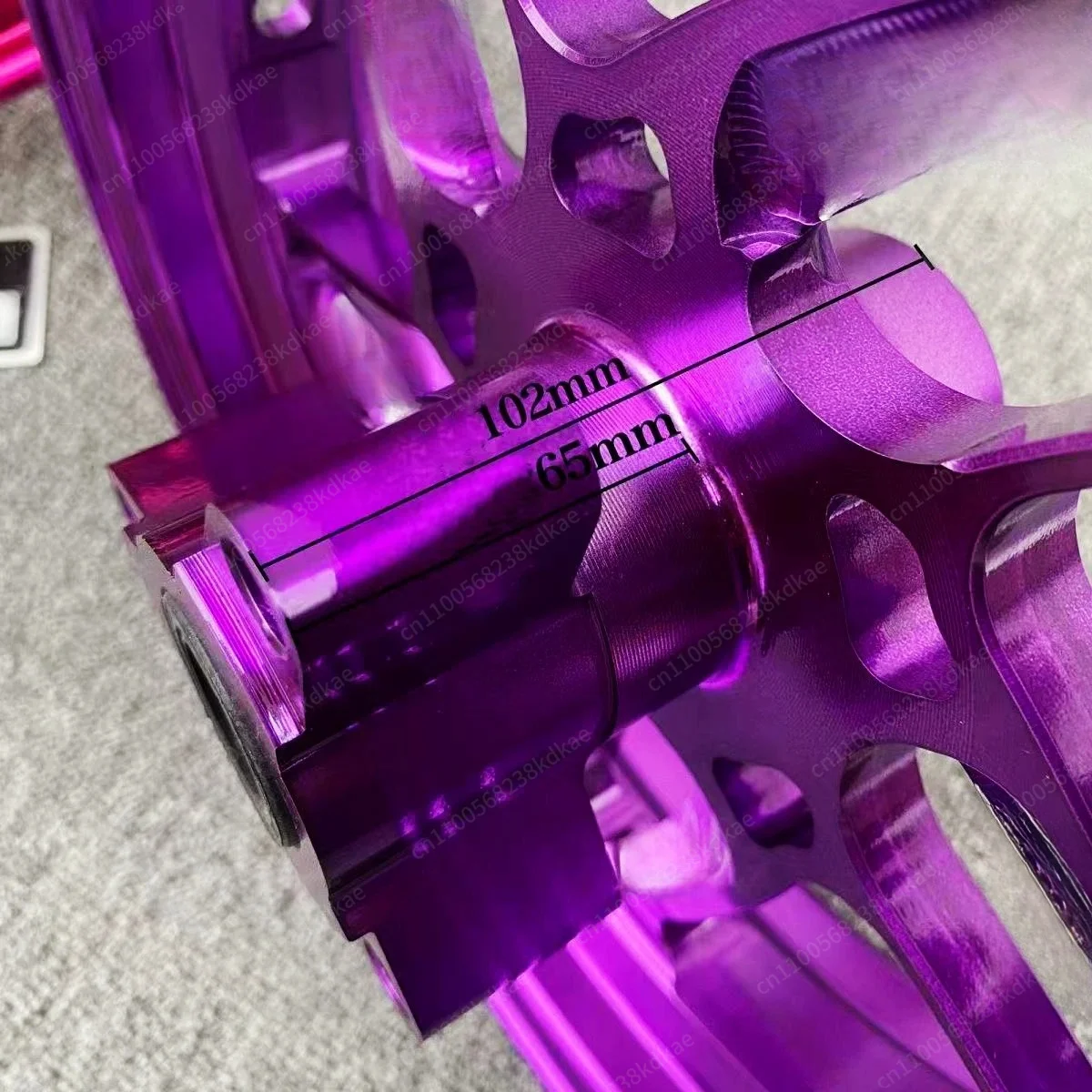 Universal Modified Front Wheel Rim, 10*2.15J, 70mm Bolt Pitch for Scooter & E‑Scooter
