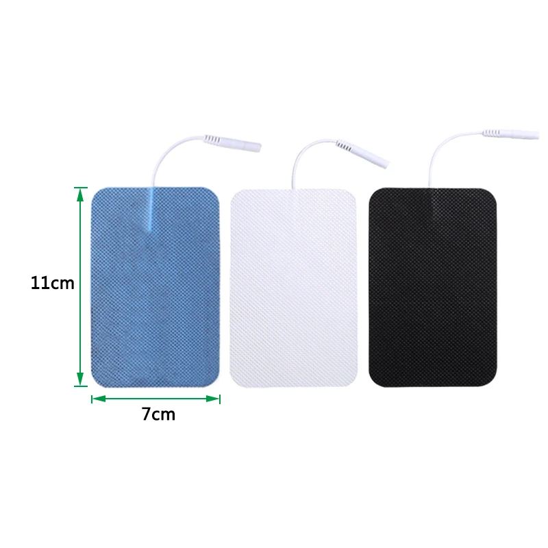7x11cm Electrode Pads  Self-Adhesive Digital Therapy Muscle Nerve Stimulator Reusable Pain Relief Stickers for Therapy