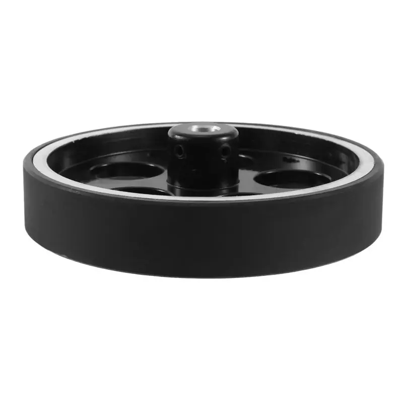 A19F-2Pcs 300Mmx8mmx18mm Industrial Aluminum Rubber Measuring Encoder Meter Wheel For Industrial Encoder Encoder