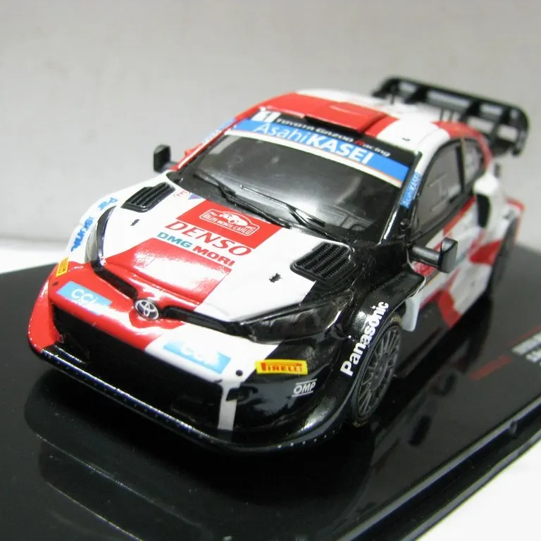 

Модель IXO 1:43 TOYOTA GR YARIS Rally1 # Модель автомобиля 1 Rally 2022 из сплава