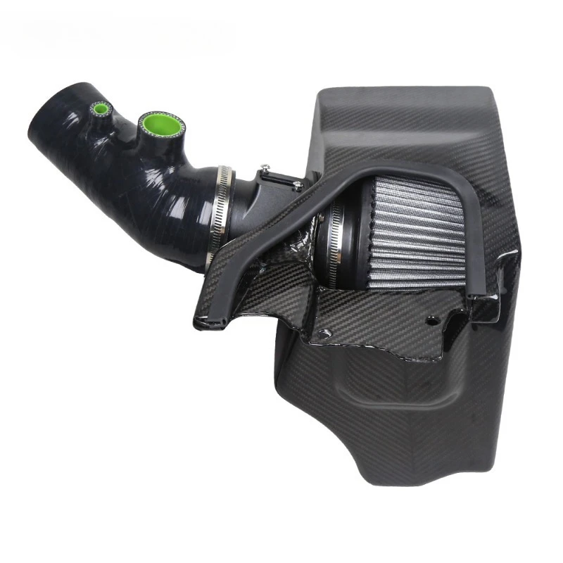 

High-quality automotive modified air intake dry carbon fiber 2017-2021 Civic R-type FK8 2.0T cold air intake system