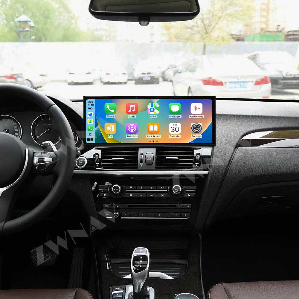 Estéreo para Auto Android 15 Premium de 15.8 Pulgadas para BMW X3 2016-2018, CarPlay Inalámbrico, Android Auto, 12+256GB, DSP Hi-Fi, Sistema Plug & Play