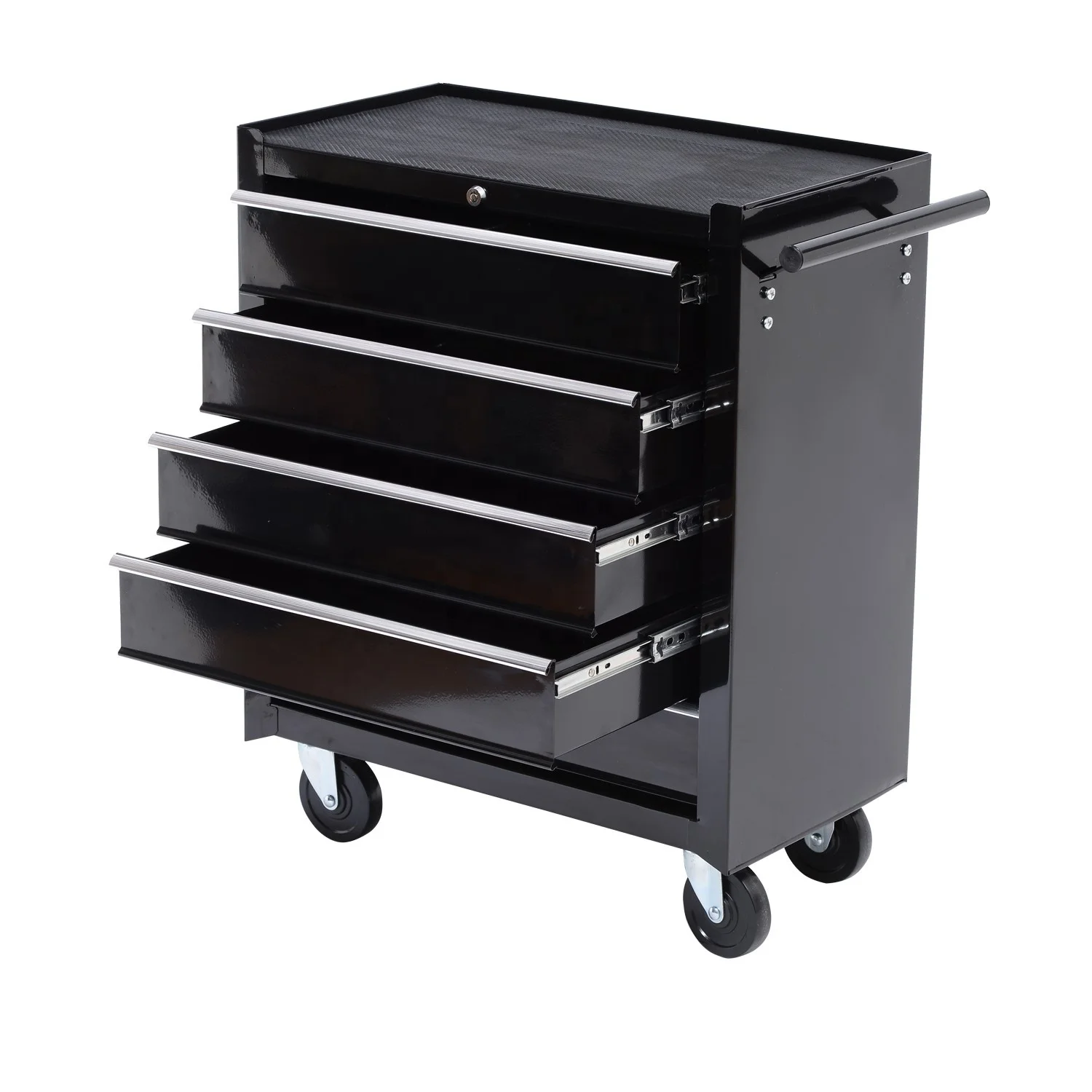 Steel Locker Customizable Workshop Tool Trolley For Home Garage Car Repair Tool Drawer Cabinet With OEM Support