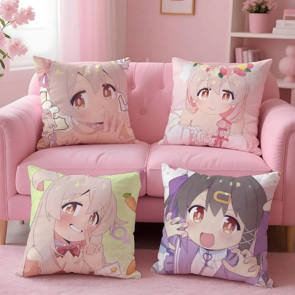 anime Onii‑chan wa Oshimai Cushion Cover 1Pc  Cushion Cover 50x50 45x45 40x40 Pillowcase Decorative Sofa Home Decor