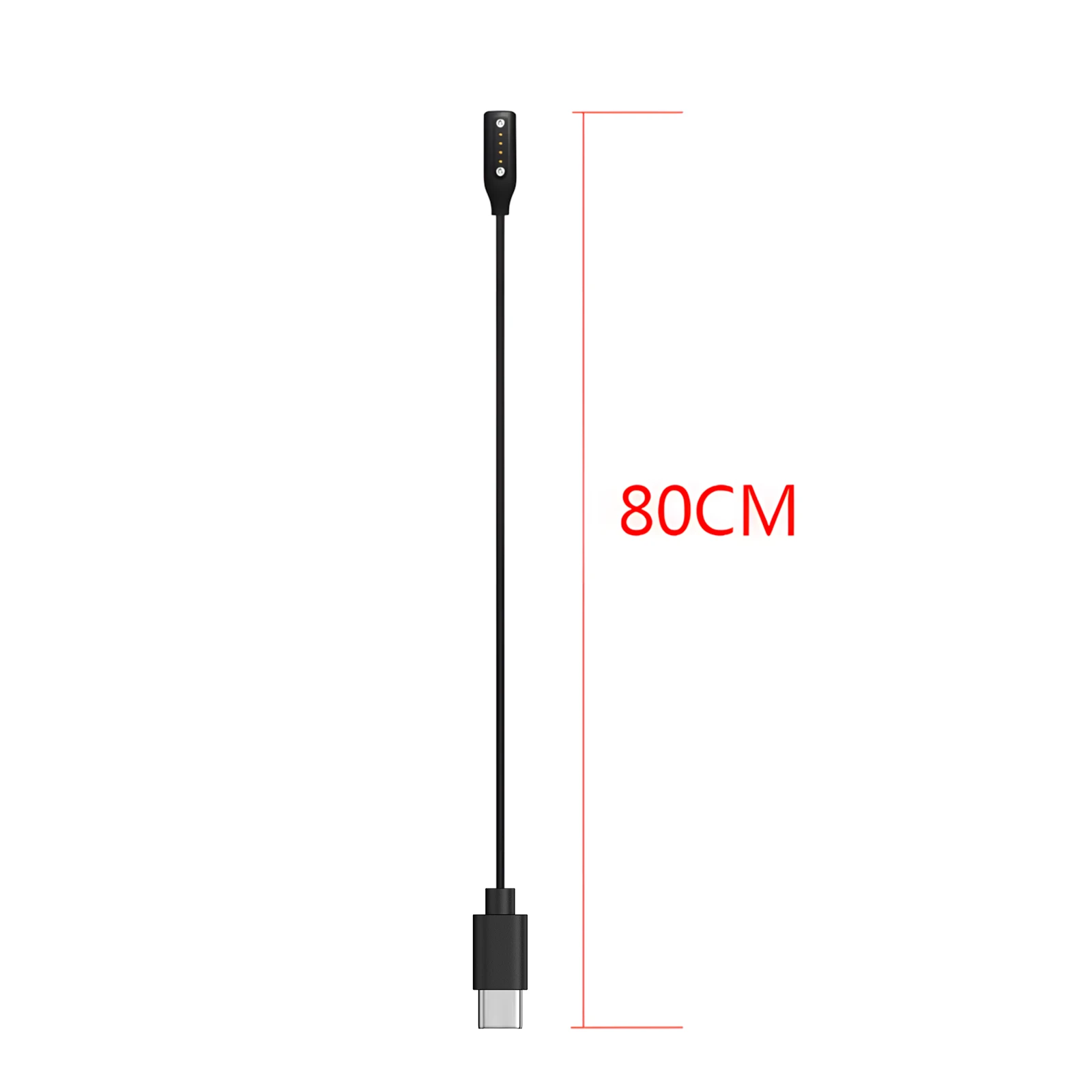 80cm Smart Glasses Charger Adapter Charging Cable Cord Wire for Bose Frames Alto S M L Rondo Soprano Magnetic Portable Adapter