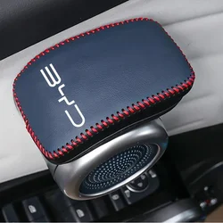 BYD Atto 3 Car Interior Door Handle Protective Cover for BYD Atto 3 YUAN Plus Leather Protective Cover Modified Accessories