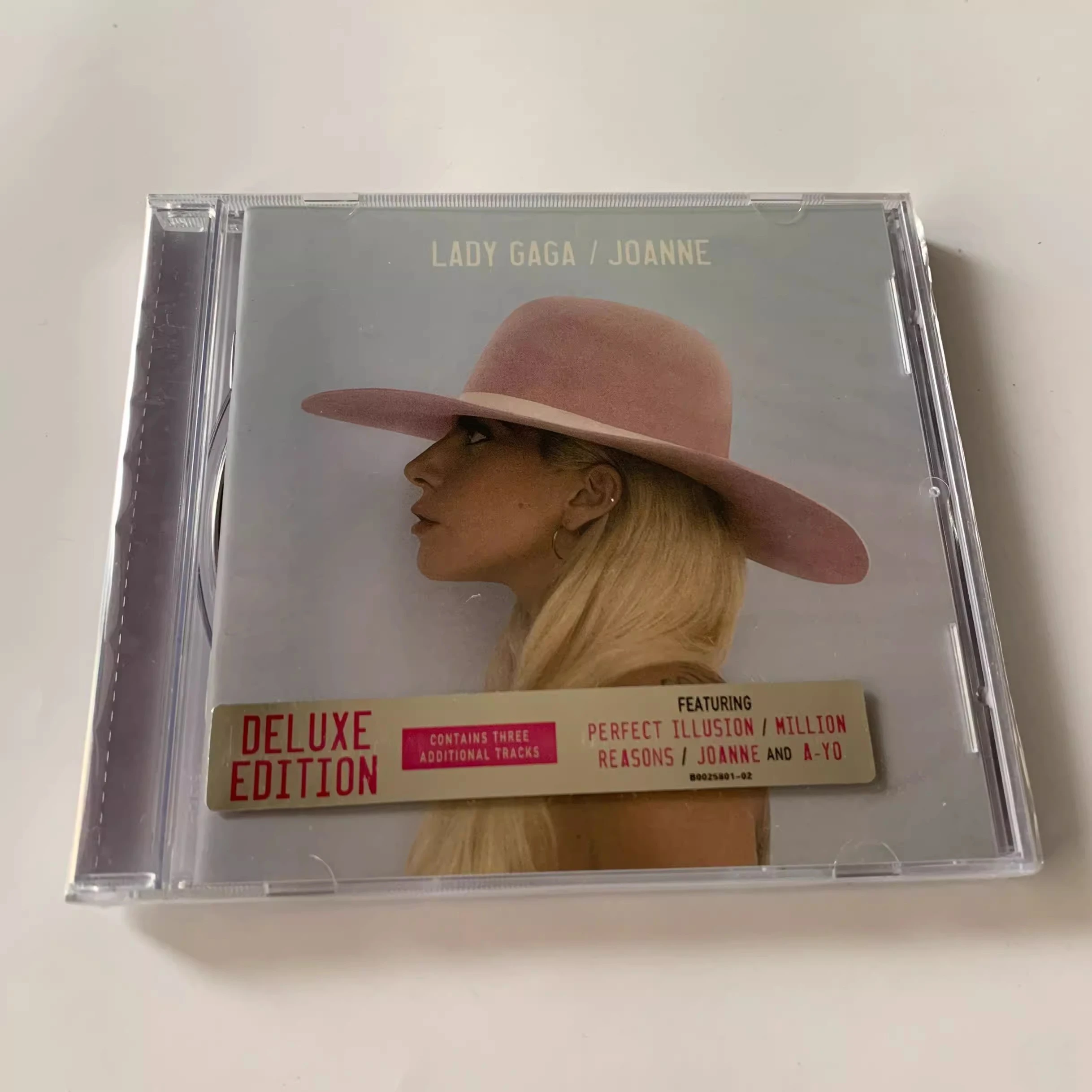 Pop Rock Lady Gaga CD de música Joanne Deluxe, álbum de ilusión perfecta, disco de música, Cosplay, Walkman, caja de música para coche, fiesta