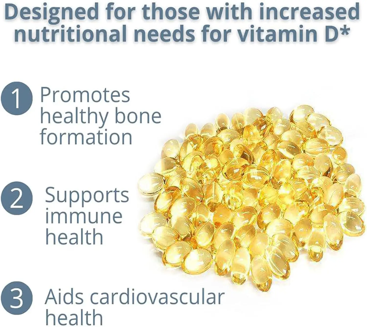 Supplement Softgel, Vitamin D3 K2 10000 IU with 200 mcg Vitamin K2 (MK-7), Vitamin D3 K2 10000 Iu with Coconut Oil,300 Gels