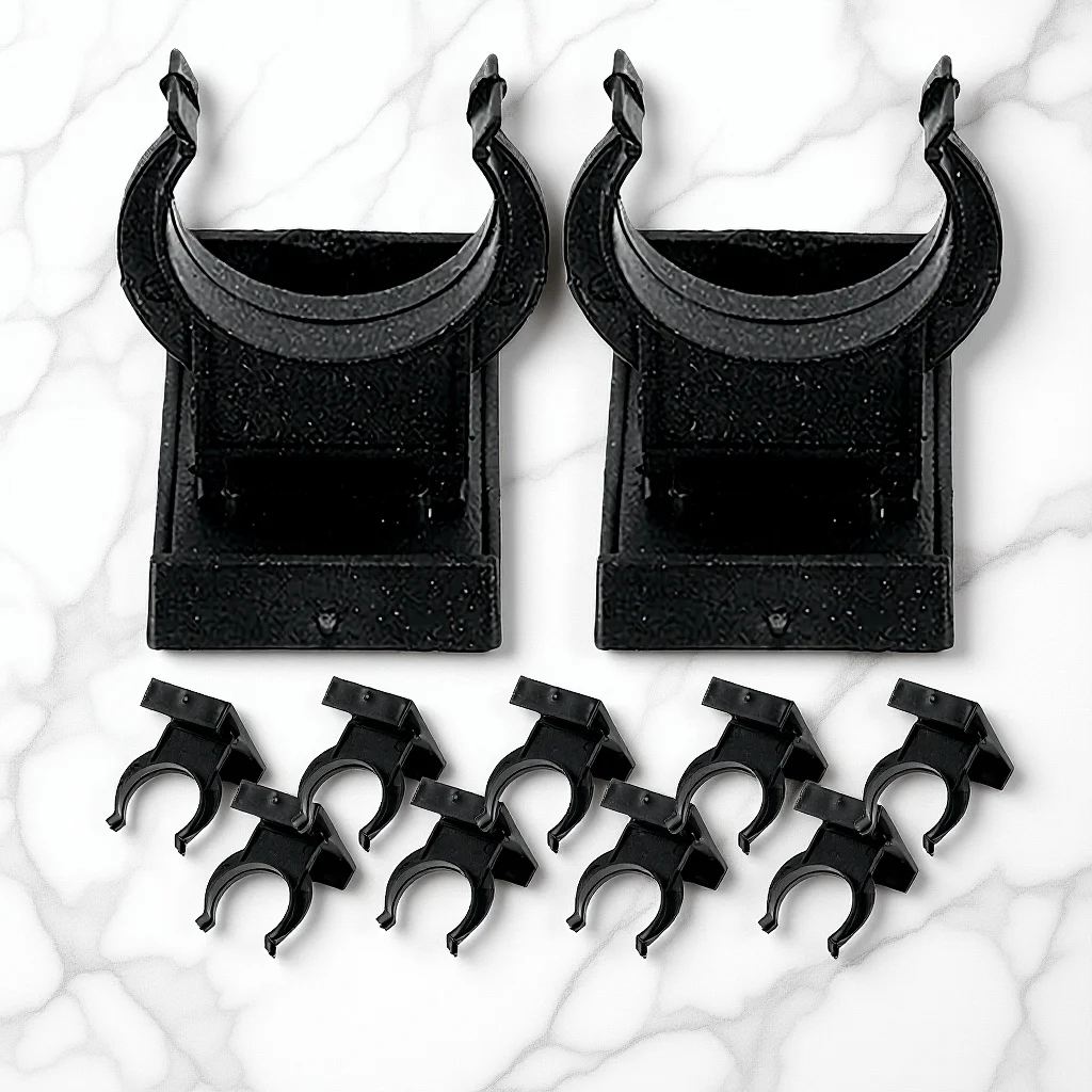 

12Sets Adjustable Cabinet Leveler Clips Robust Kick Board Foot Buckles for Furniture Protection Wide Application Plinth Clamp