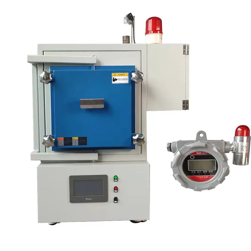 

1200°C Atmosphere Furnace With After-combustion Hydrogen Detection Device Resistance Furnace, Vacuum Atmosphere Furnace