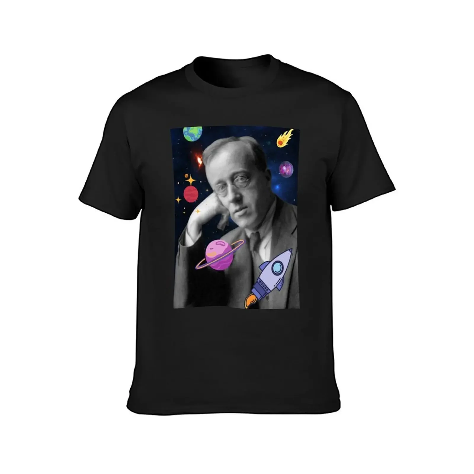 Gustav Holst T-Shirt vintage korean fashion cute clothes Short sleeve tee men