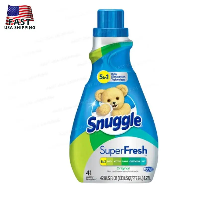 

Кондиционер для ткани Snuggle SuperFresh с технологией устранения запаха, оригинальный, 42,8 унции, 41, нагрузка