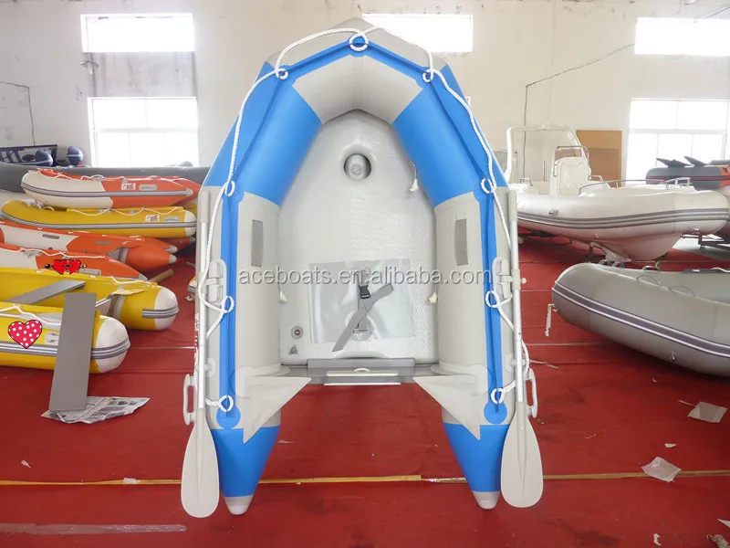 ASD230 Clear Bottom Aluminium Inflatable Boat For Rowing For And Leisure Activities