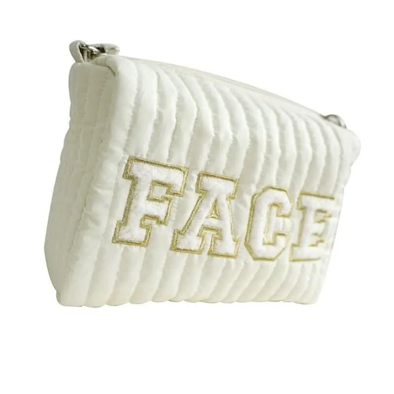 U13F حقيبة حفاضات لينة أمي حقيبة سعة كبيرة مطرزة إلكتروني نمط حقائب السفر حقيبة يد خفيفة الوزن عربة حقيبة للحمل #3