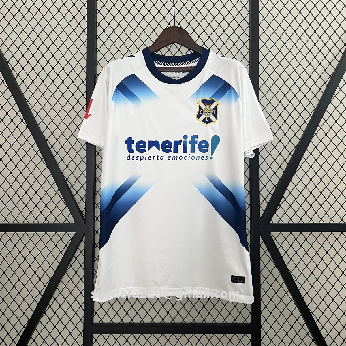 2024/25 Men's Tenerife Home White Quick Drying Clothing Training CD Futbol Shirts