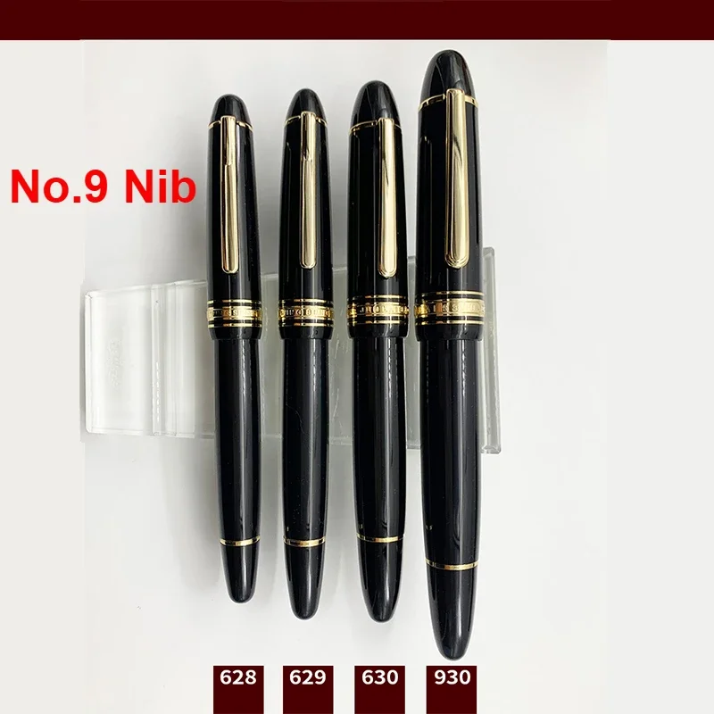 yongsheng-junlai-pluma-estilografica-de-piston-de-resina-king-930-iraurita-no9-f-m-b-punta-dorada-y-plateada-clip-boligrafo-de-negocios-regalo