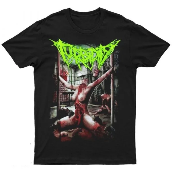 

2025 New TURBIDITY - Suffering of Human Printed Unisex Street Fashion Trendy Short Sleeve with Pure Cotton Round Neck