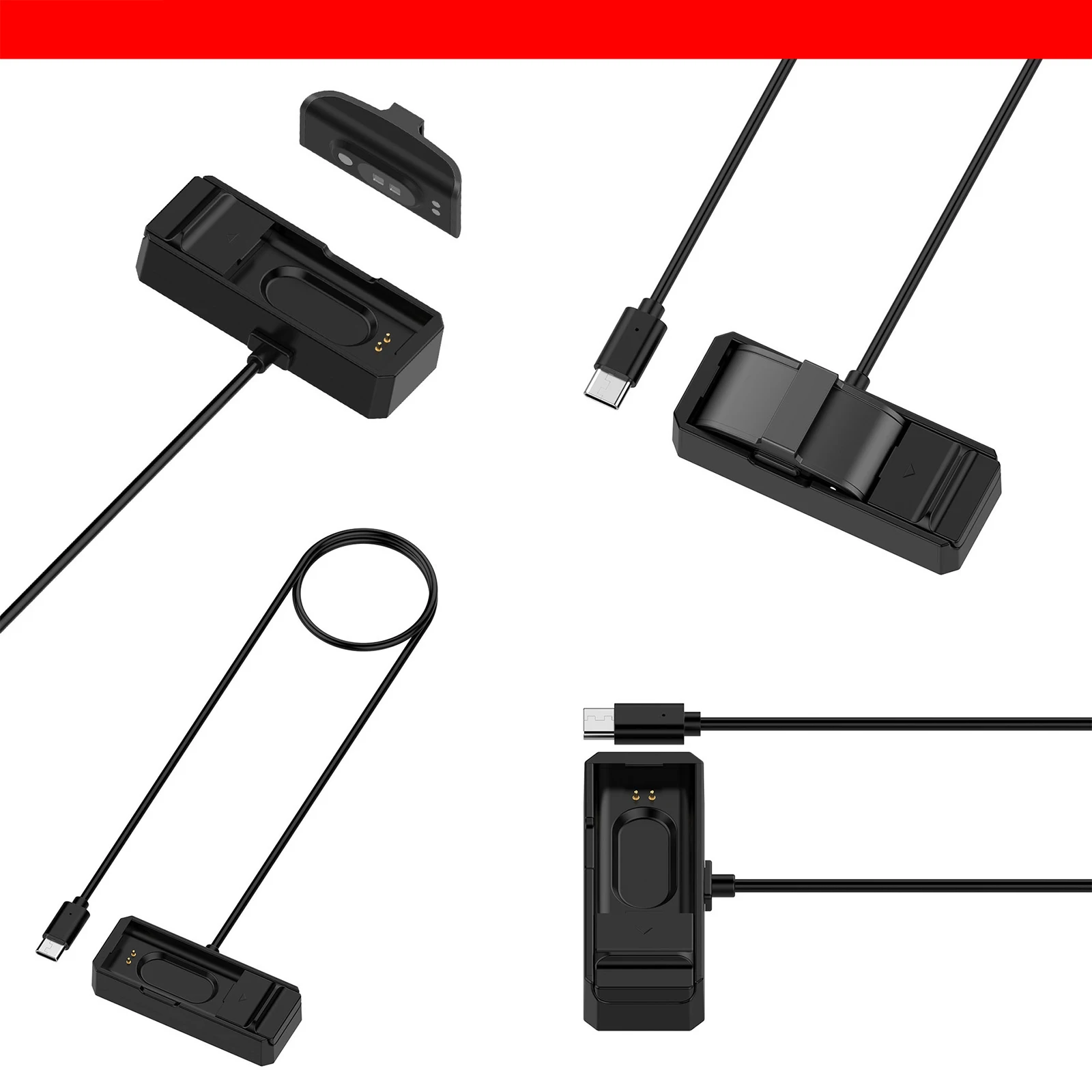 Type-C Charger For Hume Band 1.0 Health Fitness Tracker USB Charging Cable Smartwatch Fast Charging Line Smart Watch Dock