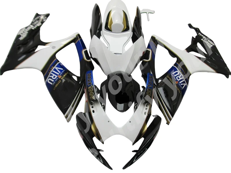 Nn-Motorcycle Fairing Kit for G S XR 600 750 K6 06 07 G S XR600 G S XR750 2006 2007 ABS White black Fairings set