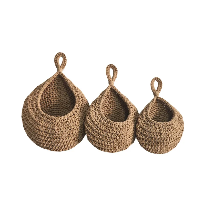 

CX crochet fruit net pocket hand-woven kitchen nest net pocket