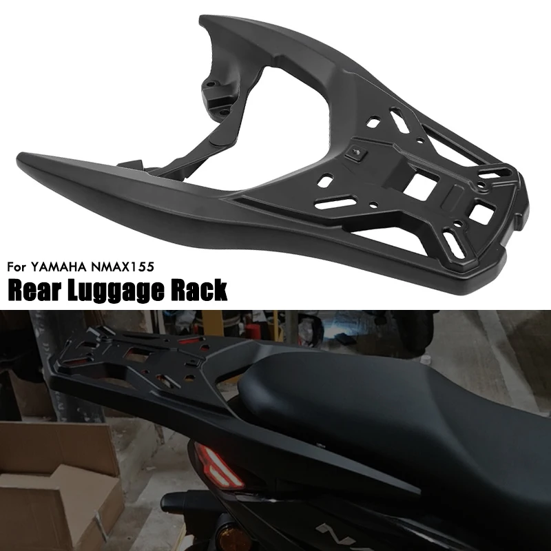 For YAMAHA N-MAX NMAX 125 155 NMAX155 NMAX125 Rear Luggage Rack Cargo Holder TopBox Carrier Shelf Bracket N-MAX155 N-MAX125 2025
