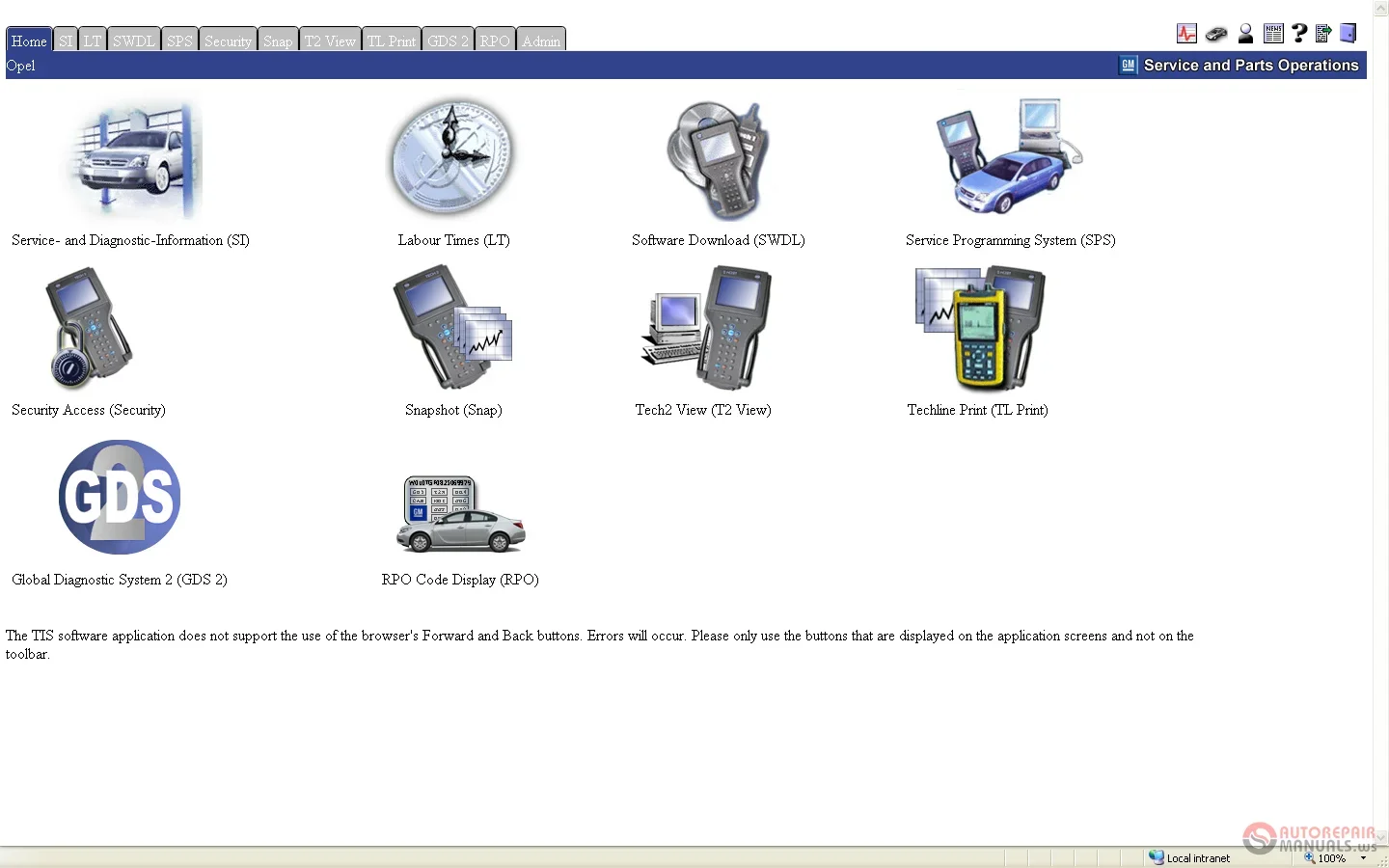 Opel Global TIS + TIS2Web + Tech2Win - Vmware [2010]