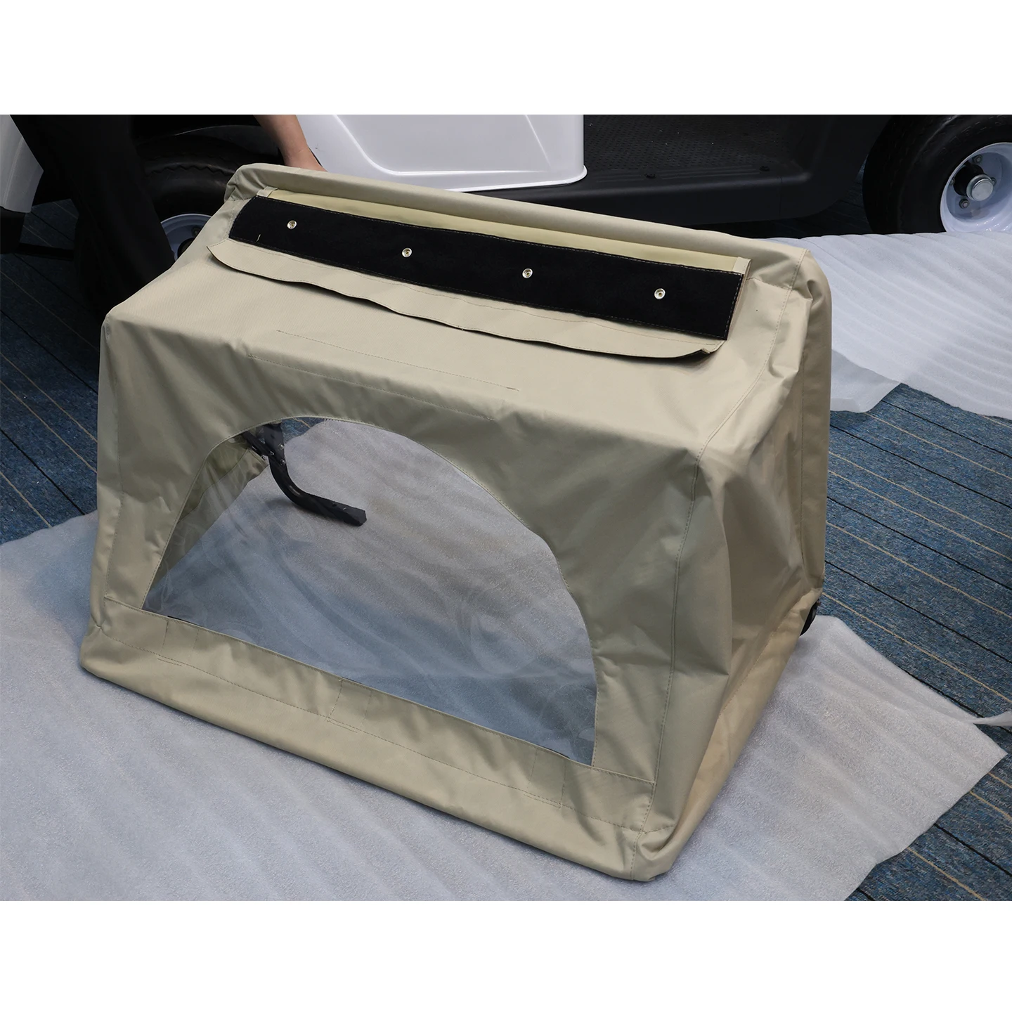 Carrinho de golfe com capa de chuva e dossel para carrinho de golfe Clubcar EZGO YAMAHA