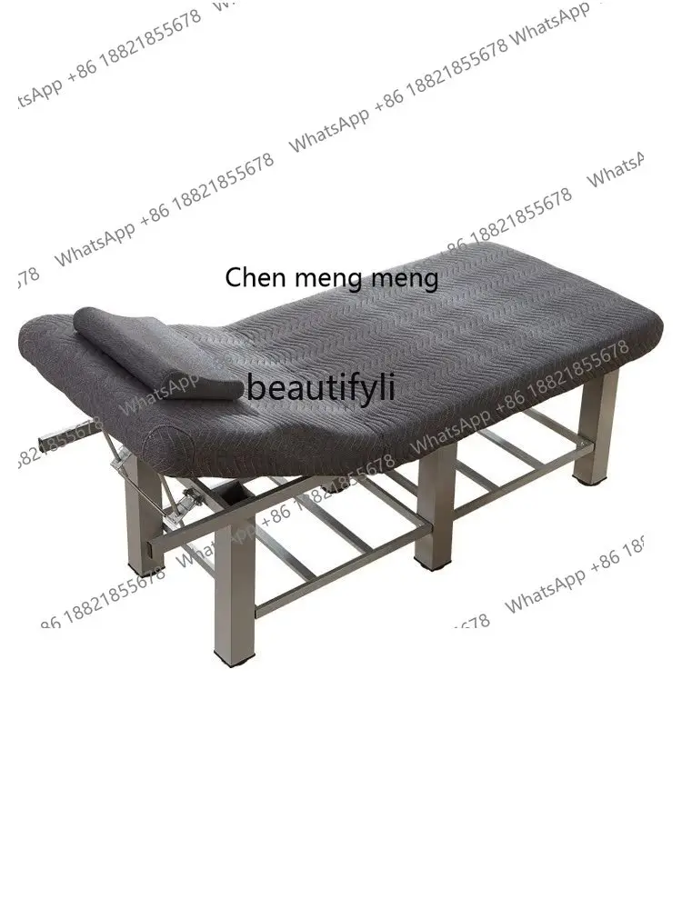 X Latex Facial Bed Beauty Salon Massage Couch Massage Bed with Holes Physiotherapy Bed Tattoo Embroidery Massage