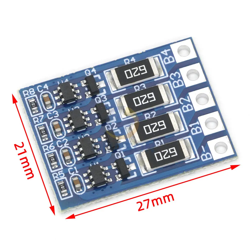 3S 4S 3.7V lithium batteries 3.2 V lithium iron phosphate battery equalization board 3.6 V 4.2 V charging equalization board