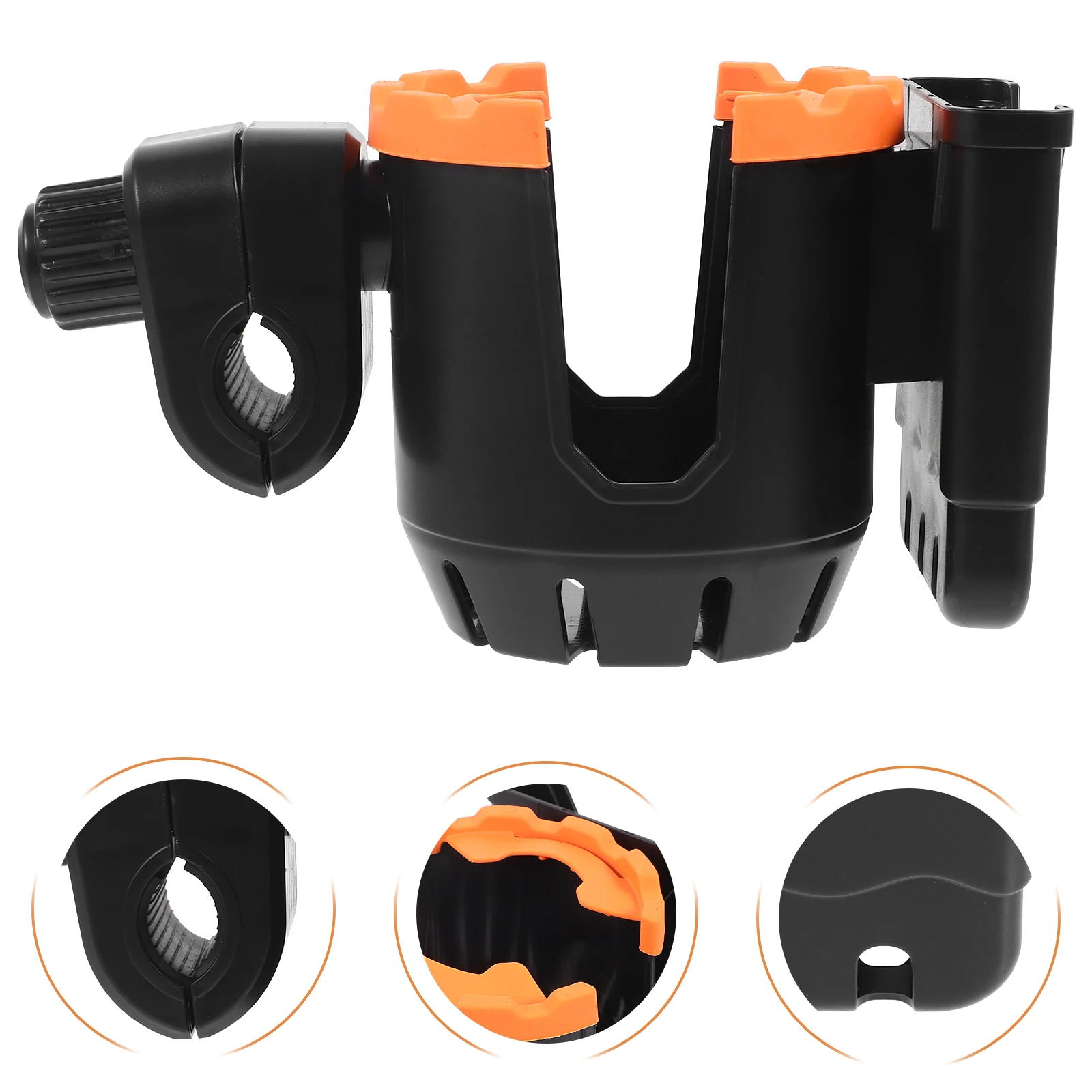 

Universal Wheelchair Cup Holder For Bed Railings Armrests Trolleys Stroller Drink Holder Compatible With Coffee Cups Travel Mugs