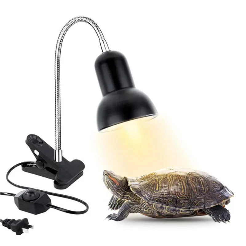 Simulated Solar Light Bulb With Rotating Bracket And Timing Switch Perfect Heat Radiation Function Reptile Bulb UVB Lamp